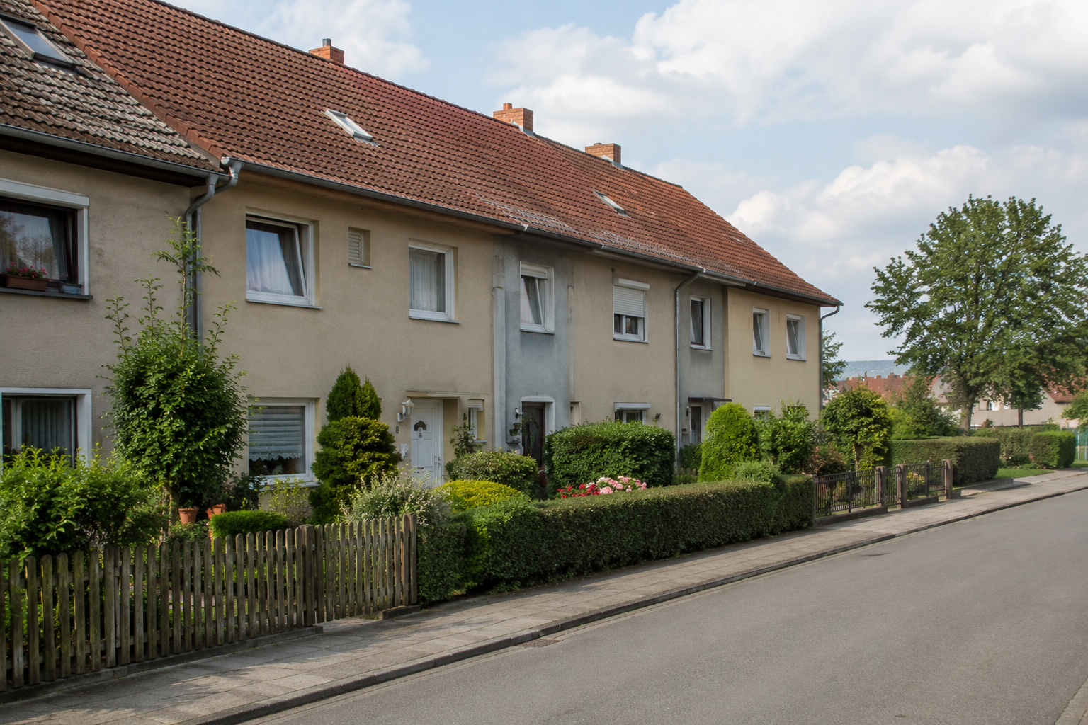 erfahrener Immobilienmakler für den Verkauf eines Reihenhause